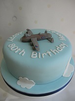 lancaster bomber birthday cake